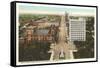 Main Street, Columbia, South Carolina-null-Framed Stretched Canvas