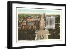 Main Street, Columbia, South Carolina-null-Framed Art Print