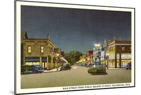 Main Street, Columbiana-null-Mounted Art Print