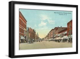 Main Street, Concord, New Hampshire-null-Framed Art Print