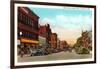 Main Street, Coshocton-null-Framed Art Print