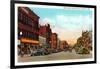 Main Street, Coshocton-null-Framed Art Print