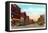Main Street, Coshocton-null-Framed Stretched Canvas