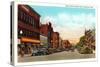 Main Street, Coshocton-null-Stretched Canvas