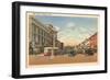 Main Street, Danbury, Connecticut-null-Framed Art Print