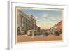 Main Street, Danbury, Connecticut-null-Framed Art Print