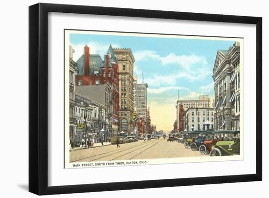 Main Street, Dayton-null-Framed Art Print