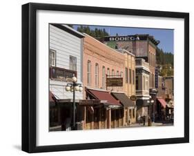 Main Street, Deadwood, Black Hills, South Dakota, United States of America, North America-Pitamitz Sergio-Framed Photographic Print