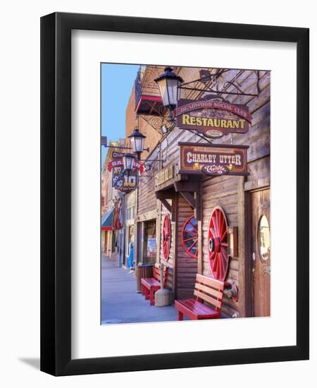 Main Street, Deadwood, South Dakota, USA-Jamie & Judy Wild-Framed Photographic Print