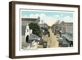 Main Street, Del Rio-null-Framed Art Print