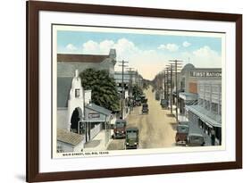 Main Street, Del Rio-null-Framed Art Print