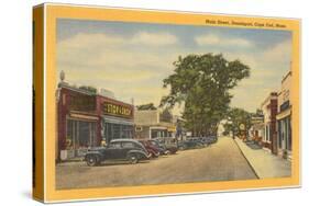 Main Street, Dennisport, Cape Cod, Mass.-null-Stretched Canvas