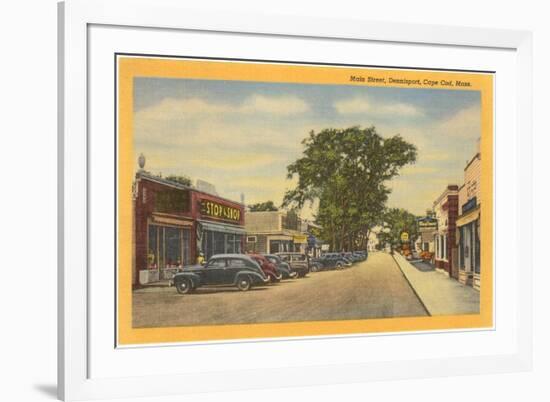 Main Street, Dennisport, Cape Cod, Mass.-null-Framed Art Print