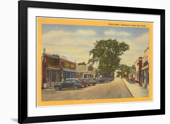 Main Street, Dennisport, Cape Cod, Mass.-null-Framed Premium Giclee Print