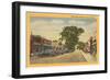 Main Street, Dennisport, Cape Cod, Mass.-null-Framed Art Print