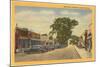 Main Street, Dennisport, Cape Cod, Mass.-null-Mounted Art Print