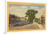 Main Street, Dennisport, Cape Cod, Mass.-null-Framed Art Print