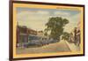 Main Street, Dennisport, Cape Cod, Mass.-null-Framed Art Print