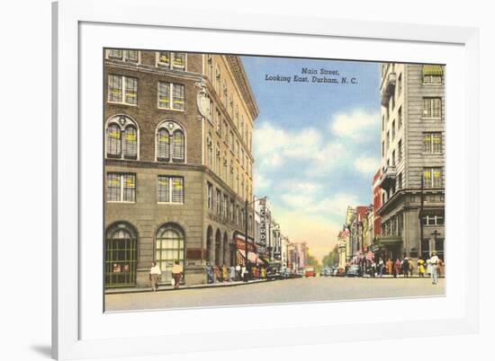 Main Street, Durham, North Carolina-null-Framed Premium Giclee Print