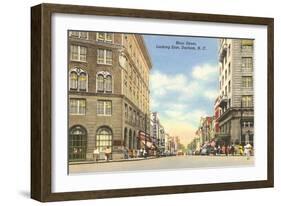 Main Street, Durham, North Carolina-null-Framed Art Print