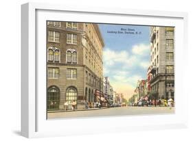 Main Street, Durham, North Carolina-null-Framed Art Print