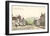 Main Street East, Missoula, Montana-null-Framed Art Print