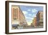 Main Street, Elizabeth City, North Carolina-null-Framed Art Print