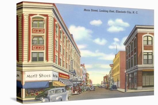 Main Street, Elizabeth City, North Carolina-null-Stretched Canvas
