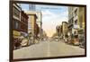 Main Street, Evansville, Indiana-null-Framed Art Print