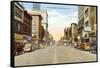 Main Street, Evansville, Indiana-null-Framed Stretched Canvas