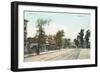 Main Street, Flushing, New York-null-Framed Art Print