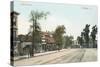 Main Street, Flushing, New York-null-Stretched Canvas