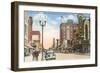 Main Street, Fond du Lac, Wisconsin-null-Framed Art Print