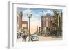 Main Street, Fond du Lac, Wisconsin-null-Framed Art Print