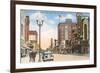 Main Street, Fond du Lac, Wisconsin-null-Framed Premium Giclee Print