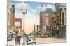 Main Street, Fond du Lac, Wisconsin-null-Mounted Premium Giclee Print