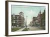 Main Street, Fort Scott-null-Framed Art Print