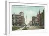 Main Street, Fort Scott-null-Framed Art Print