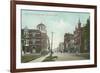 Main Street, Fort Scott-null-Framed Art Print