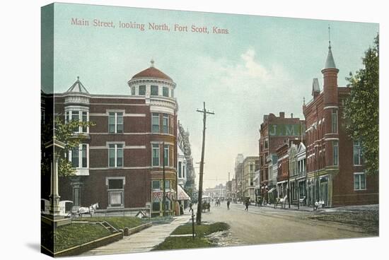 Main Street, Fort Scott-null-Stretched Canvas