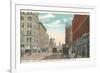 Main Street, Fort Worth, Texas-null-Framed Premium Giclee Print