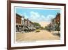 Main Street, Goshen, Indiana-null-Framed Premium Giclee Print