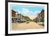 Main Street, Goshen, Indiana-null-Framed Premium Giclee Print