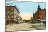 Main Street, Green Bay, Wisconsin-null-Mounted Art Print