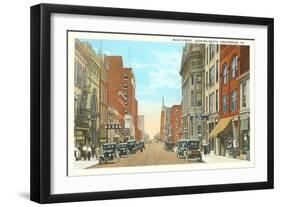 Main Street, Greensburg, Pennsylvania-null-Framed Art Print