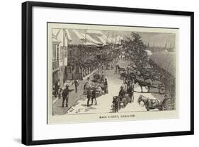 Main Street, Hamilton-null-Framed Giclee Print
