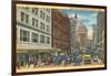 Main Street, Hartford, Connecticut-null-Framed Art Print