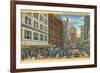 Main Street, Hartford, Connecticut-null-Framed Premium Giclee Print