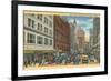 Main Street, Hartford, Connecticut-null-Framed Premium Giclee Print