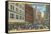 Main Street, Hartford, Connecticut-null-Framed Stretched Canvas